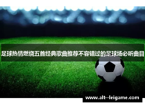 足球热情燃烧五首经典歌曲推荐不容错过的足球场必听曲目