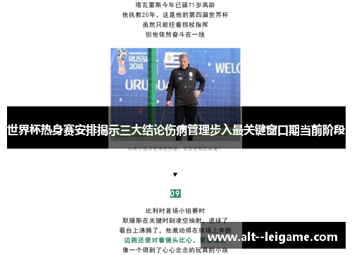 世界杯热身赛安排揭示三大结论伤病管理步入最关键窗口期当前阶段 世界杯热身赛安排揭示三大结论伤病管理步入最关键窗口期当前阶段